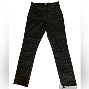 NYDJ Skinny Womens Black Lift Tuck Technology Pant Size 10